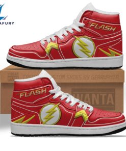 The Flash Shoes Custom Super Heroes Sneakers