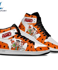 The Flintstones Family J1 Sneakers Custom Shoes