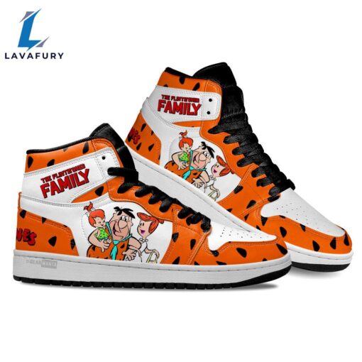 The Flintstones Family J1 Sneakers Custom Shoes