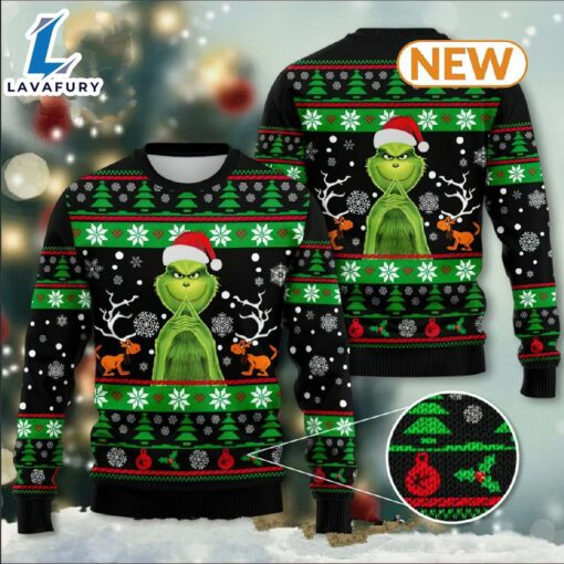 The Grinch 3D Ugly Sweater