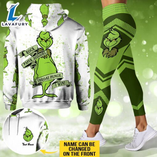 The GrinchCombo (Hoodie+ Legging) Custom Name