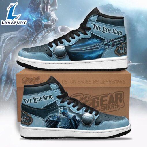 The Lich King World of Warcraft Shoes Custom For Fans