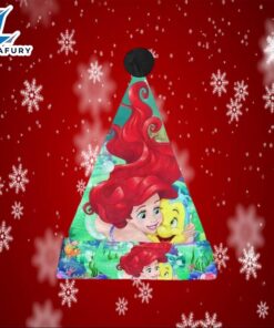 The Little Mermaid Princess Ariel Disney Christmas Hat