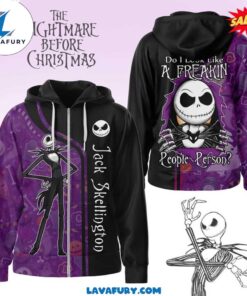 The Nightmare Before Christmas 2024 Zipped Hoodie