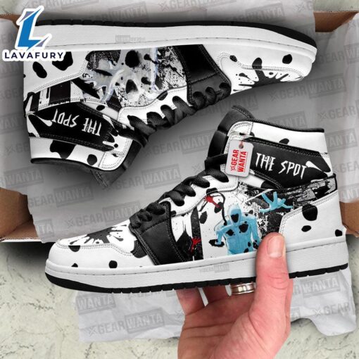 The Spot Spider-Verse J1 Shoes Custom Sneakers For Fans