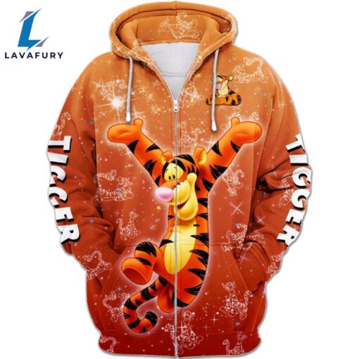 Tigger Cartoon Character Activewear Set