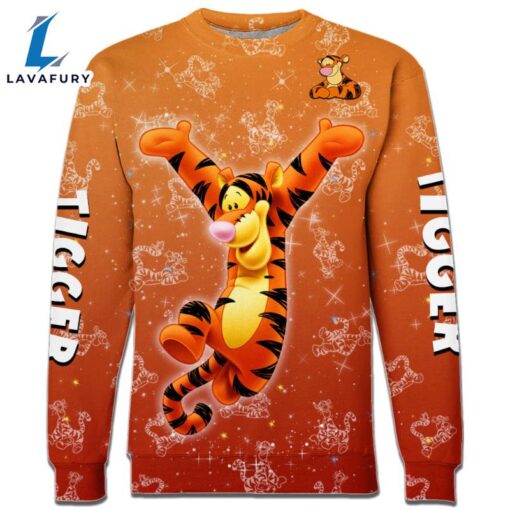 Tigger Cartoon Character Activewear Set