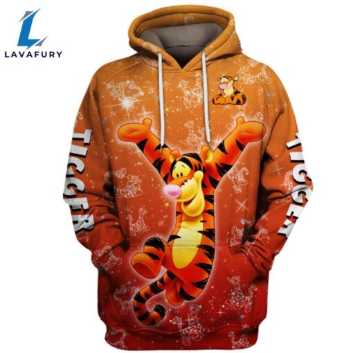 Tigger Cartoon Character Activewear Set