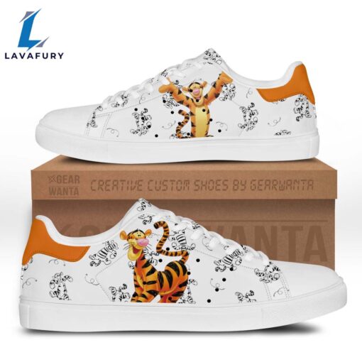 Tigger Cartoon Stan Smith Shoes For Kid