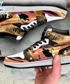 Timon and Pumbaa Silhouette J1 Shoes Custom For Fans Sneakers