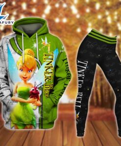 Tinker Bell Pattern Hoodie And…