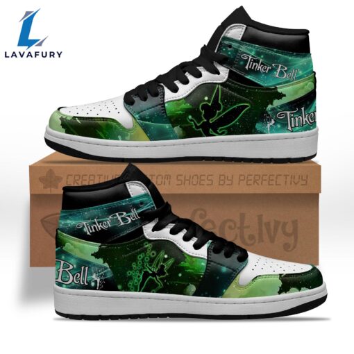 Tinker Bell Silhouette J1 Shoes Custom For Fans Sneakers