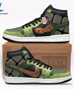 TMNT Michelangelo Mask J1 Shoes Teenage Mutant Ninja Turtles