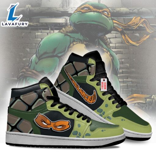 TMNT Michelangelo Mask J1 Shoes Teenage Mutant Ninja Turtles