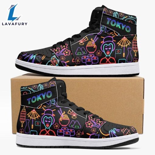 Tokyo Neon Style JD1 Sneakers Custom Country