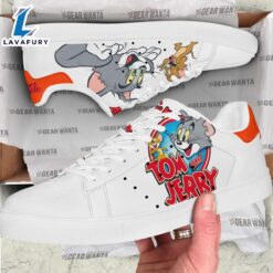 Tom & Jerry Cartoon Stan Smith Shoes For Kid