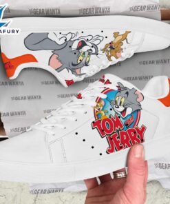 Tom & Jerry Cartoon Stan Smith Shoes For Kid