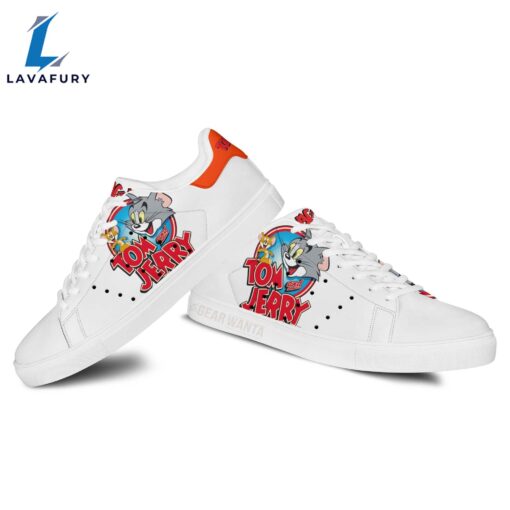 Tom & Jerry Cartoon Stan Smith Shoes For Kid