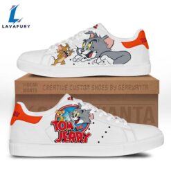 Tom & Jerry Cartoon Stan Smith Shoes For Kid