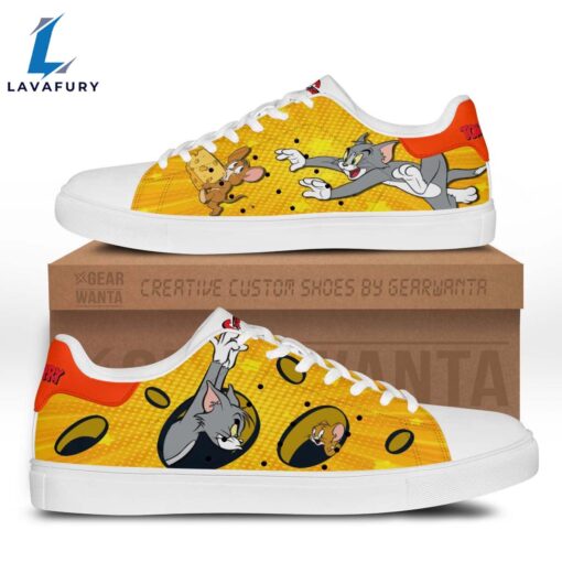 Tom & Jerry Jerry Cartoon Stan Smith Shoes For Kid