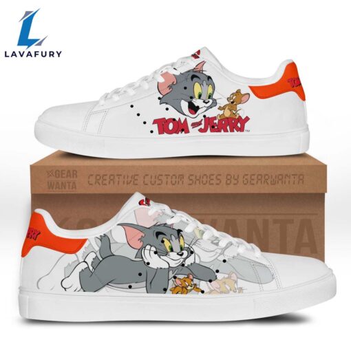 Tom & Jerry Tom Cat Cartoon Stan Smith Shoes For Kid