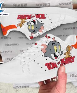 Tom & Jerry Tom Cat Cartoon Stan Smith Shoes For Kid