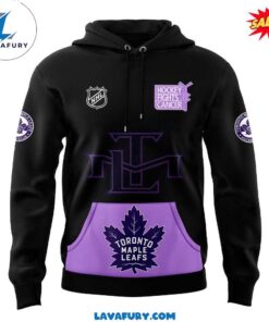 Toronto Maple Leafs x Hockey Fight Cancer 2024 Hoodie