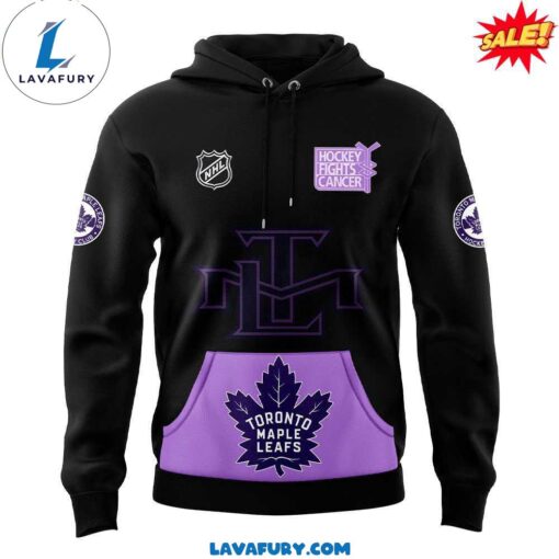 Toronto Maple Leafs x Hockey Fight Cancer 2024 Hoodie