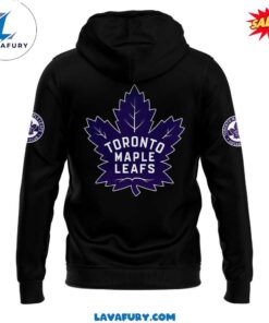 Toronto Maple Leafs x Hockey Fight Cancer 2024 Hoodie