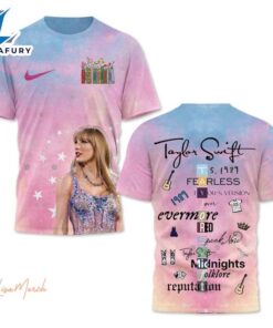 Ts. 1989 To Reputation Pasteltaylor Swift All Over Print Shirts