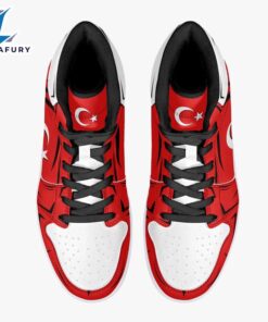 Turkey Flag JD1 Sneakers Custom Country