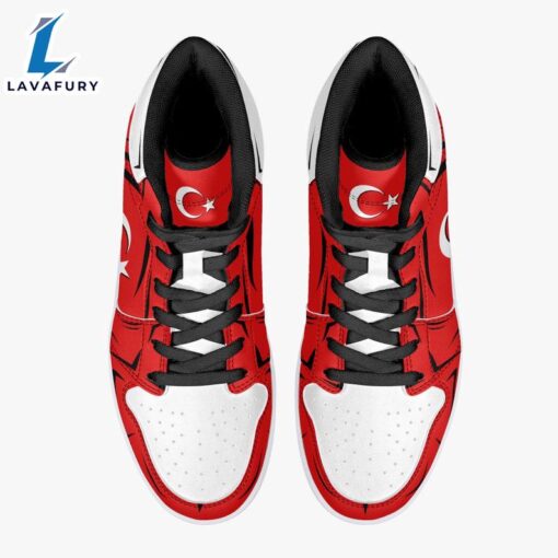 Turkey Flag JD1 Sneakers Custom Country