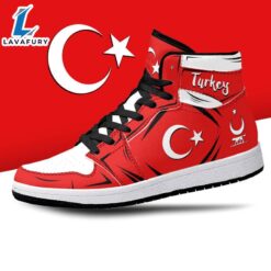 Turkey Flag JD1 Sneakers Custom…