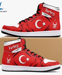 Turkey Flag JD1 Sneakers Custom Country