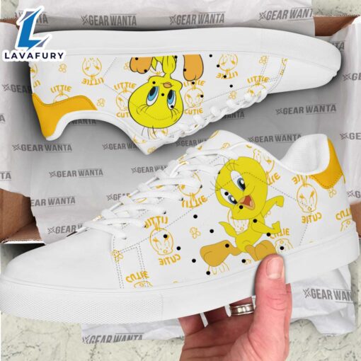 Tweety Cartoon Stan Smith Shoes For Kid