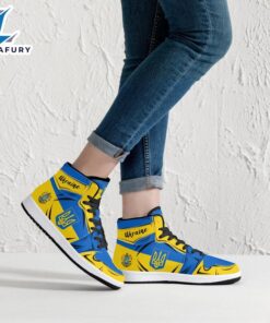 Ukraine Flag JD1 Sneakers Custom Country