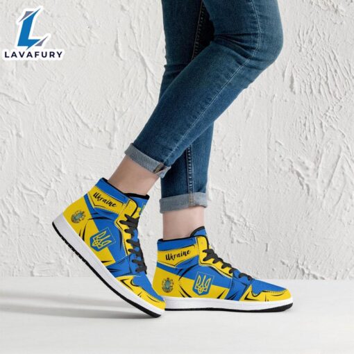 Ukraine Flag JD1 Sneakers Custom Country