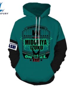 Unisex Izuku Midoriya Printed Hoodies…