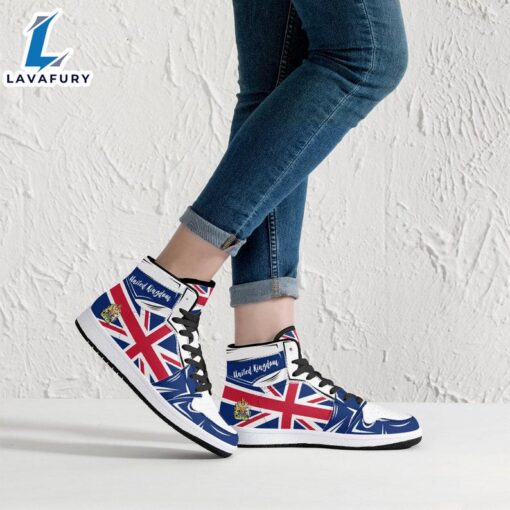 United Kingdom Flag JD1 Sneakers Custom Country