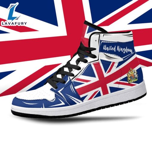 United Kingdom Flag JD1 Sneakers Custom Country