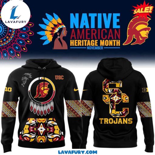 USC Trojans 2024 Native American Heritage Month Premium Limited Pullover Hoodie