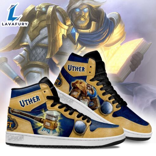 Uther World of Warcraft Shoes Custom For Fans