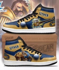 Uther World of Warcraft Shoes Custom For Fans