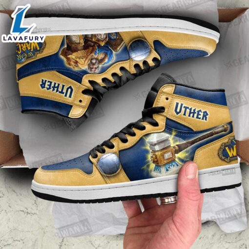 Uther World of Warcraft Shoes Custom For Fans