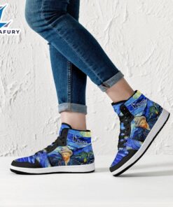 Van Gogh Self Portrait JD1 Sneakers Custom Country