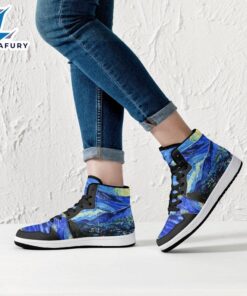 Van Gogh Starry Night JD1 Sneakers Custom Country