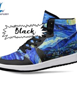 Van Gogh Starry Night JD1 Sneakers Custom Country