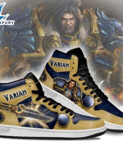 Varian World of Warcraft Shoes Custom For Fans