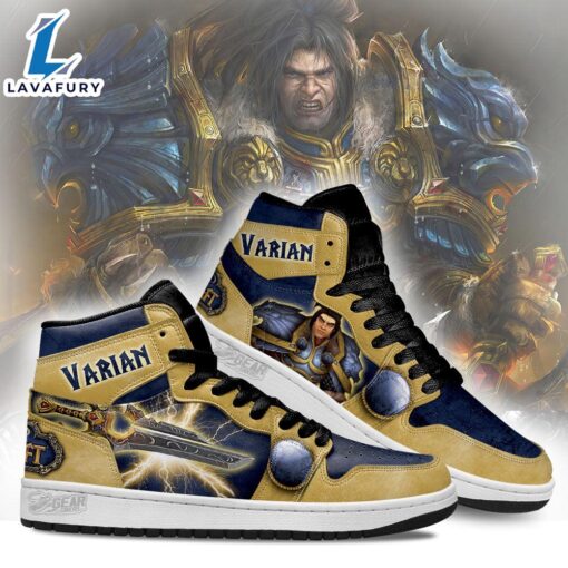 Varian World of Warcraft Shoes Custom For Fans