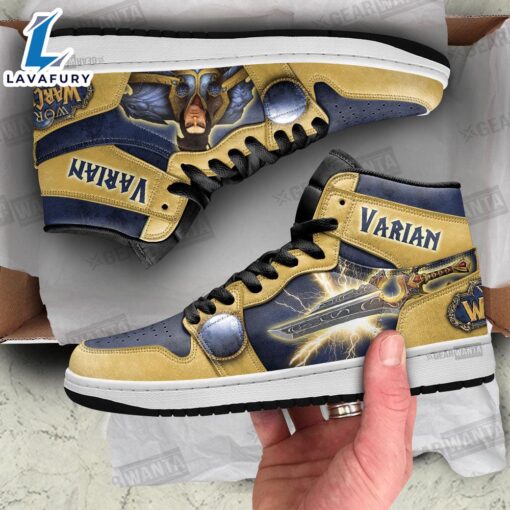 Varian World of Warcraft Shoes Custom For Fans